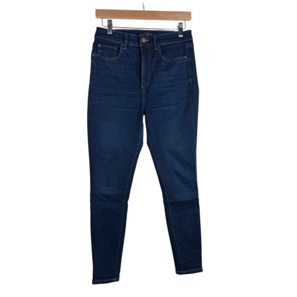 Ann Taylor Petite Womens The Skinny Jeans Size 6P Blue Denim
